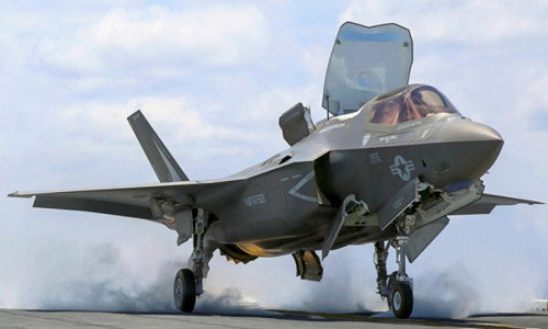 Tiêm kích F-35B của hải quân Mỹ. Ảnh: US Marine.