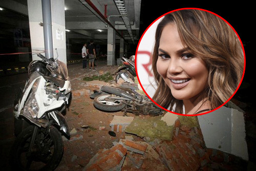 Gia đình Chrissy Teigen và John Legend trực tiếp trải nghiệm trận động đất kinh hoàng ở Indonesia. 
