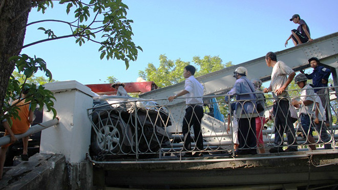 Hiện trường vụ tai nạn