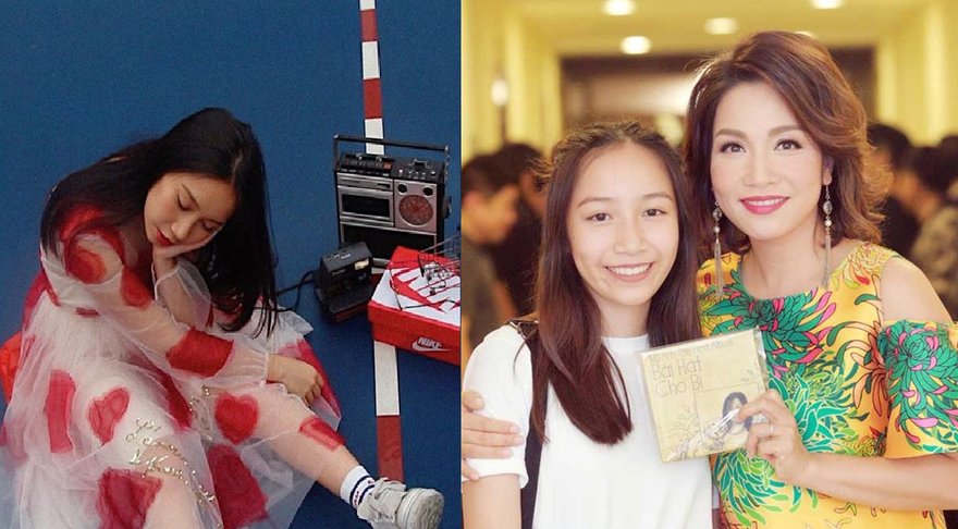 Diva Mỹ Linh chia sẻ xúc động khi con gái Mỹ Anh ra MV đầu tiên