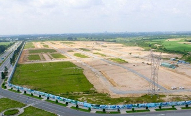 Khu đất 43ha liên trong vụ án. Ảnh: TPO.