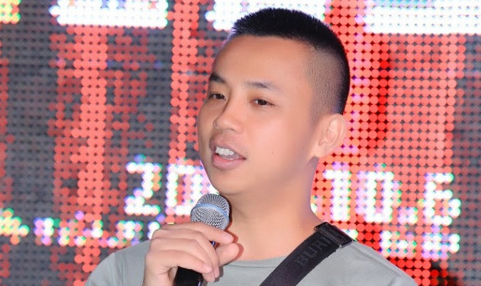 Chí Anh cho biết anh tăng cân vì uống nhiều bia.
