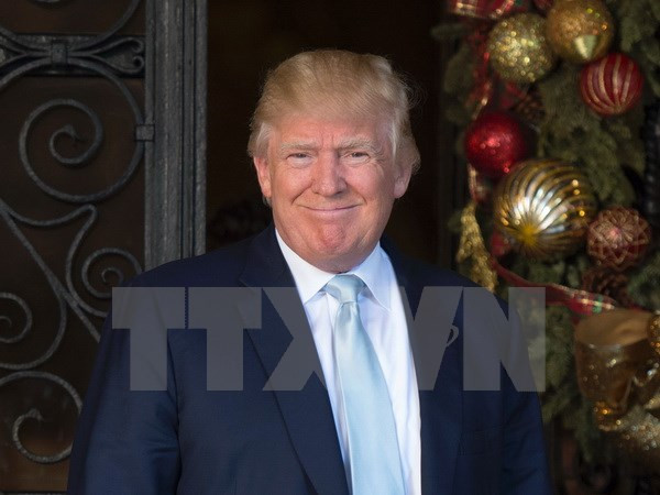 Tổng thống đắc cử Mỹ Donald Trump. (Ảnh: AFP/TTXVN)