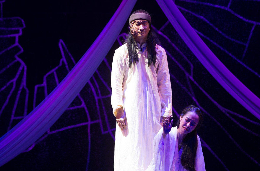 Diễn viên Ngọc Quỳnh trong vở "Trương Chi-Mị Nương"