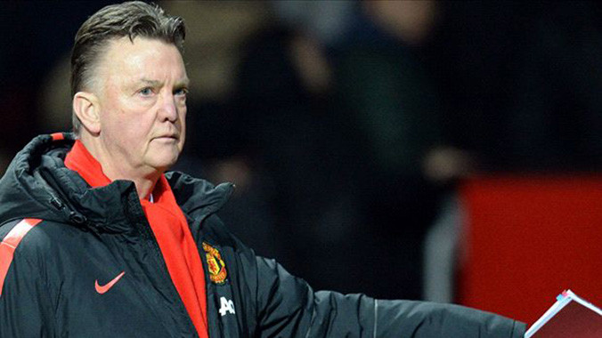 HLV Van Gaal không hài lòng với các học trò.