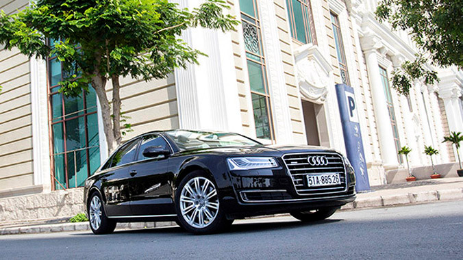 Thiết kế trẻ trung, sang trọng trên Audi A8L.