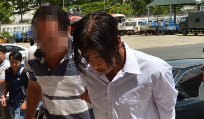 Nghi phạm Châu Minh Nhân. 