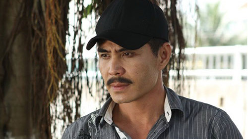 Diễn viên Trung Dũng trong phim Những kẻ hai mặt. (Ảnh do đoàn làm phim cung cấp)