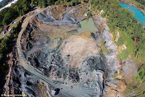 Mỏ hóa thạch được phát hiện ở bang New Jersey, Mỹ. 