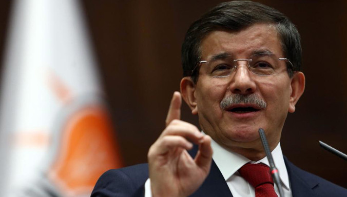 Thủ tướng Thổ Nhĩ Kỳ Ahmet Davutoglu. Ảnh: AFP.