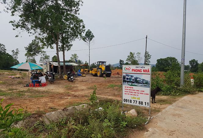 Trong thời gian qua xảy ra cơn "sốt" đất tại huyện đảo này và nhiều sai phạm trong quản lý đất đai.