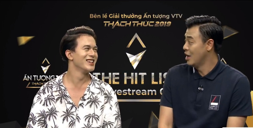 Bố con Bảo-Quốc là khách mời đầu tiên trong chương trình bên lề Hit List số 1 của VTV Awards 2019
