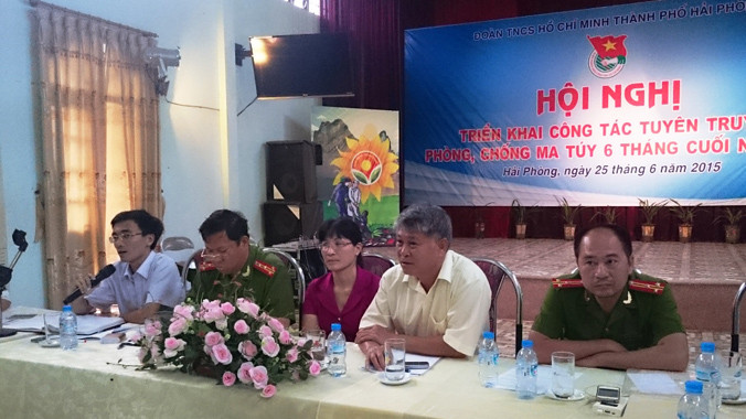 Thành đoàn Hải Phòng với chiến dịch 'Nói không với ma túy'