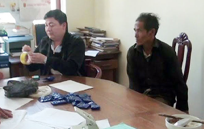 Đối tượng cùng tang vật