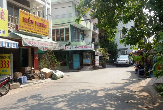 Khu vực xảy ra vụ việc