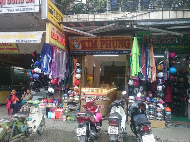 Tiệm vàng nơi xảy ra vụ vướp