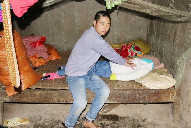 Đối tượng Giàng Seo Chu tiến hành thực nghiệm điều tra