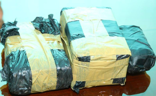 Số ma tuý được bọc nhiều lớp