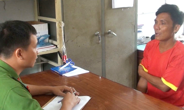 Nghi phạm tại cơ quan điều tra