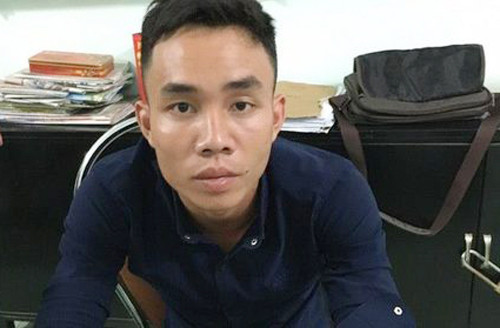 Phong tại cơ quan điều tra. Ảnh: C.A