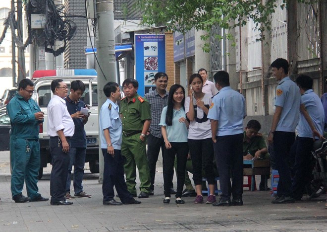 Hiện trường nơi Hòa đâm người Trúc