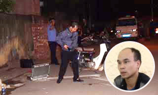 Nghi phạm gây án và hiện trường xảy ra vụ án mạng