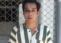 Quang tại cơ quan điều tra. Ảnh: C.A