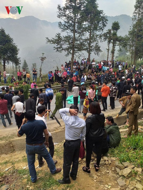 Hiện trường vụ việc.