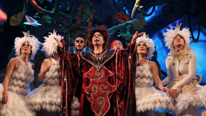 Cổ tích vẫn chiếm ưu thế ở sân khấu thiếu nhi. Ảnh: Thế Toàn 