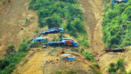 Khu vực bãi vàng Minh Lương (Văn Bàn, Lào Cai)