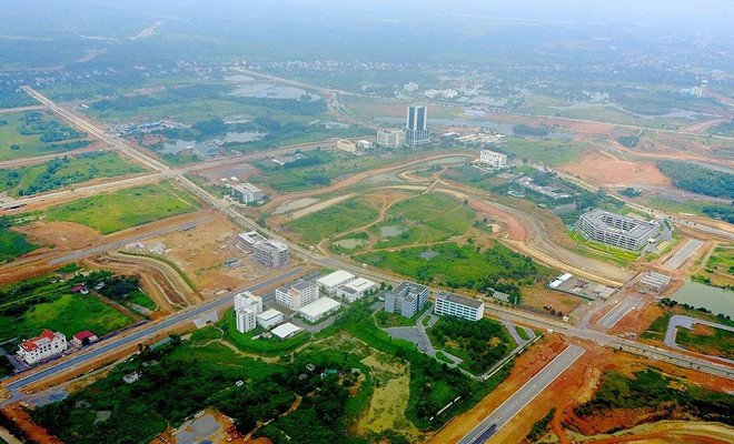 ‘Siêu’ đô thị Hòa Lạc rộng khoảng 17.000ha, chứa 60 vạn dân. Ảnh minh họa.