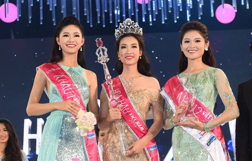 Đỗ Mỹ Linh đăng quang Hoa hậu Việt Nam 2016