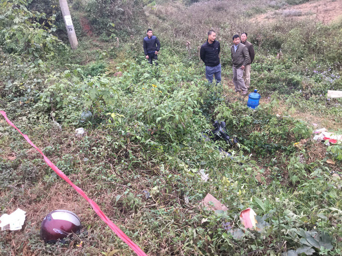 Hiện trường sự việc *ảnh: Duy Chiến