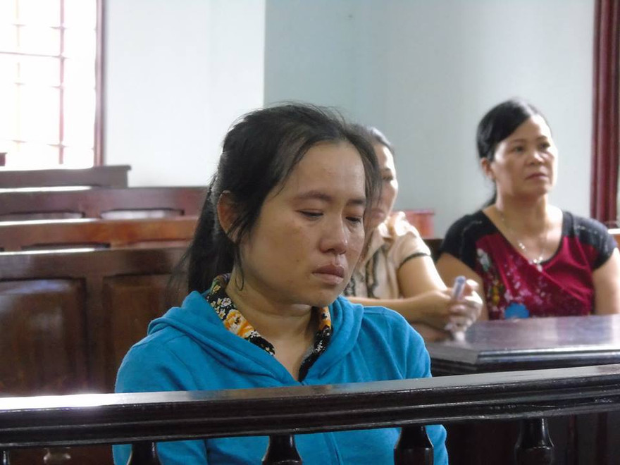 Bị cáo Thảo tại phiên tòa (Ảnh: Kim Hà).