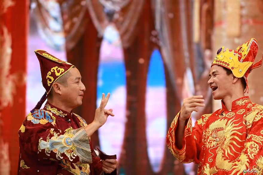 NSƯT Chí Trung ghi dấu ấn với vai Táo Giao thông. 
