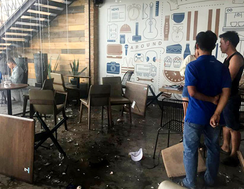 Hiện trường nơi xảy ra vụ việc