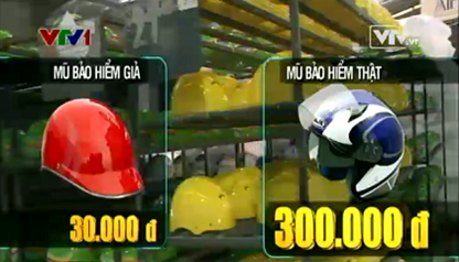 Doanh nghiệp sản xuất mũ bảo hiểm lao đao vì mũ rởm