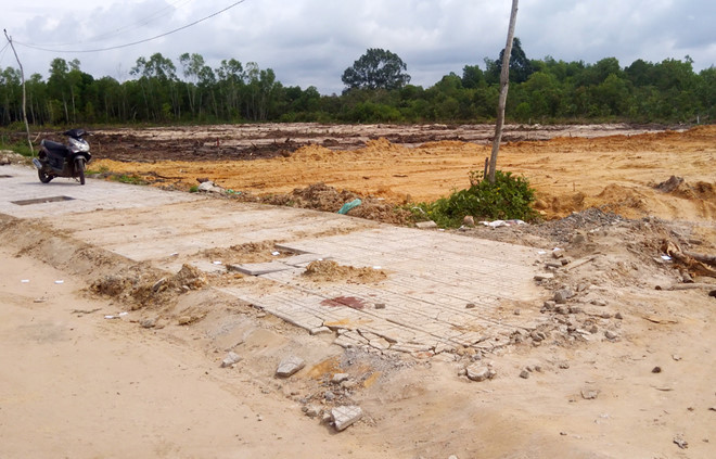 Hiện trường xảy ra vụ việc