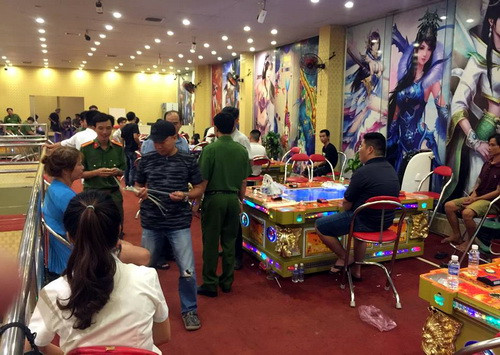 Tụ điểm game trá hình này được cho là do người Trung Quốc điều hành