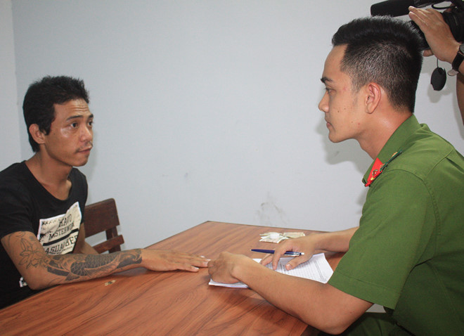 Huỳnh Nhung tại cơ quan điều tra