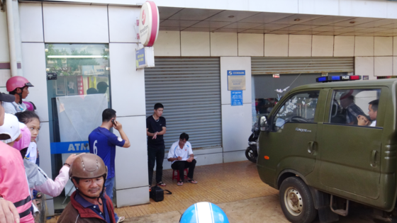 Hiện trường nơi xảy ra vụ việc