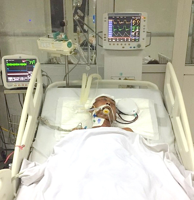 Anh Thất đã được phẫu thuật nhưng vẫn chưa tỉnh trở lại