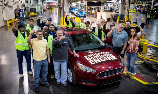 Ford đạt mốc 5 triệu xe sử dụng động cơ EcoBoost