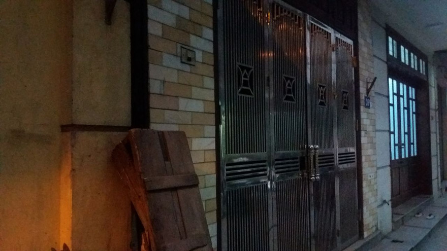 Căn nhà nơi xảy ra sự việc.