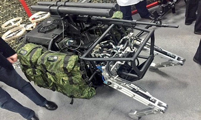 Loại rô bốt chiến đấu mô phỏng sinh học đang được Nga phát triển.