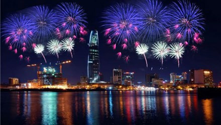 Thời tiết ra sao trong đêm bắn pháo hoa?