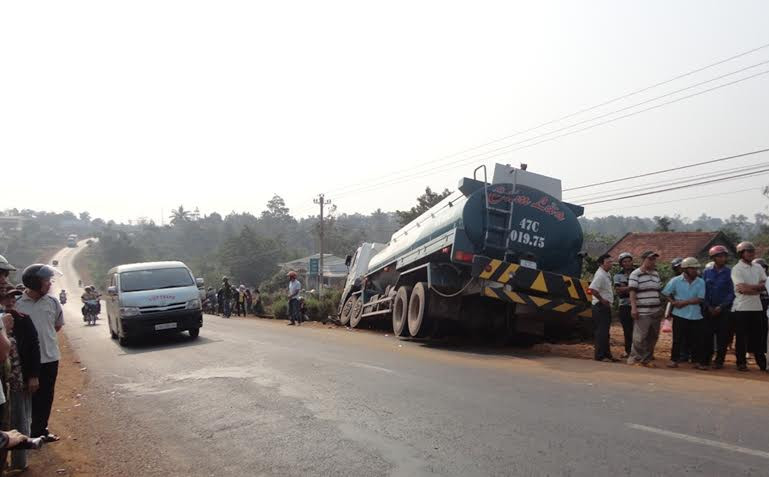 Hiện trường vụ tai nạn