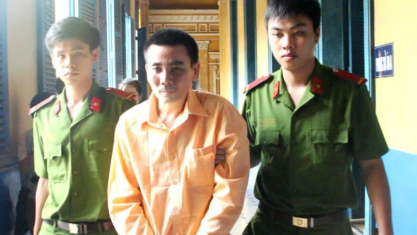 Bị cáo Chi tại tòa phúc thẩm. Ảnh T. Châu