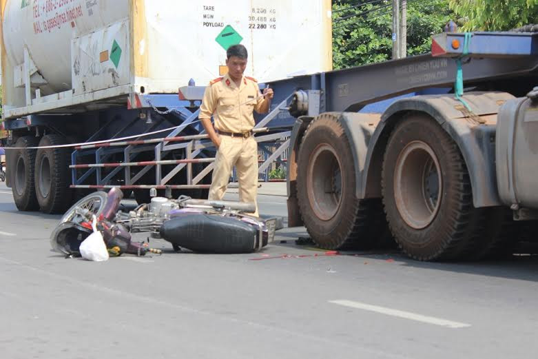 Hiện trường vụ tai nạn