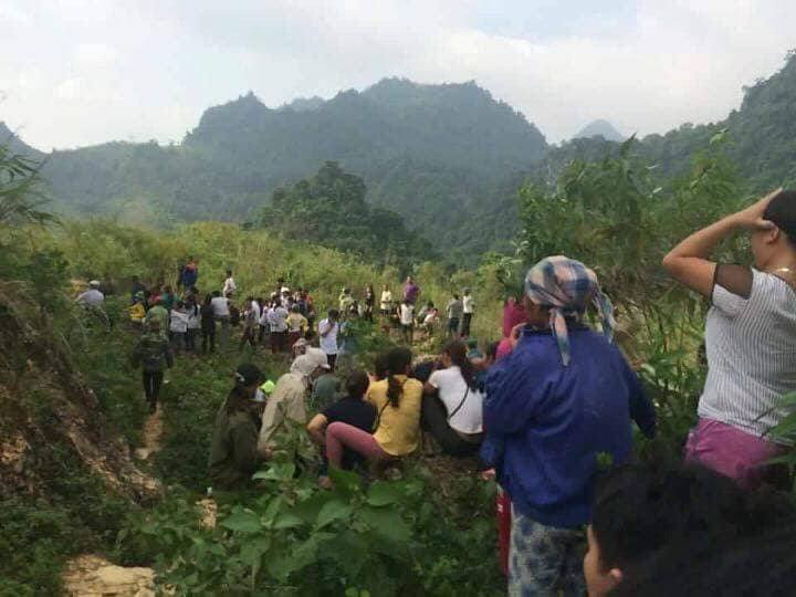 Nơi phát hiện thi thể nạn nhân. Ảnh: Facebook